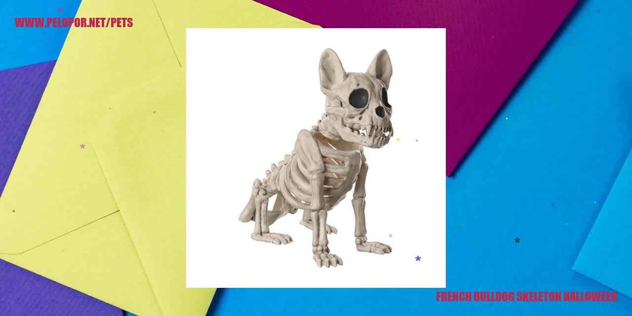 French Bulldog Skeleton Halloween