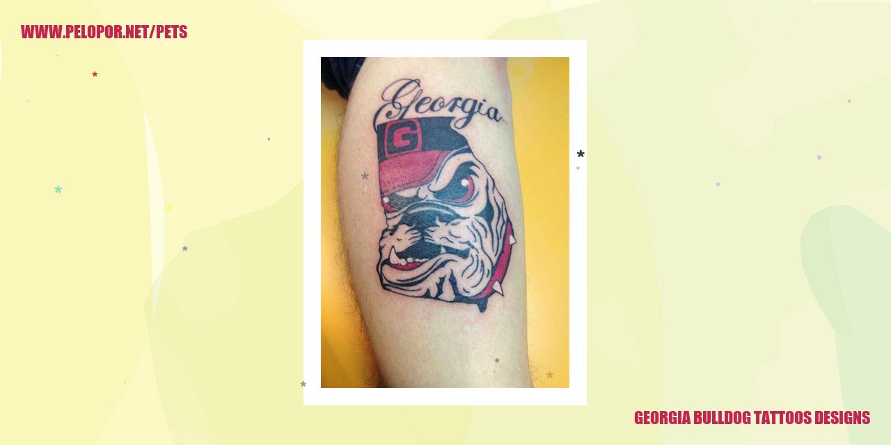 Georgia Bulldog Tattoos Designs