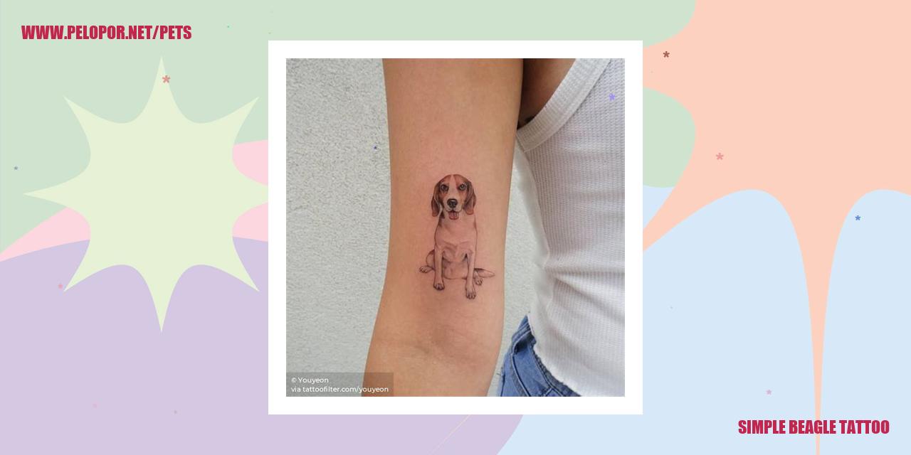 Simple Beagle Tattoo