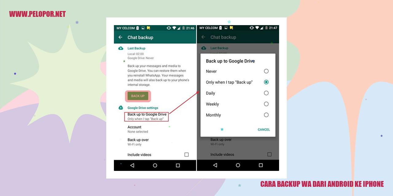 Cara Backup WA dari Android ke iPhone: Panduan Lengkap