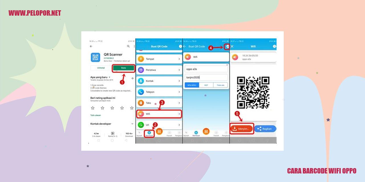 Cara Barcode Wifi Oppo: Solusi Praktis untuk Menghubungkan Oppo ke Wifi