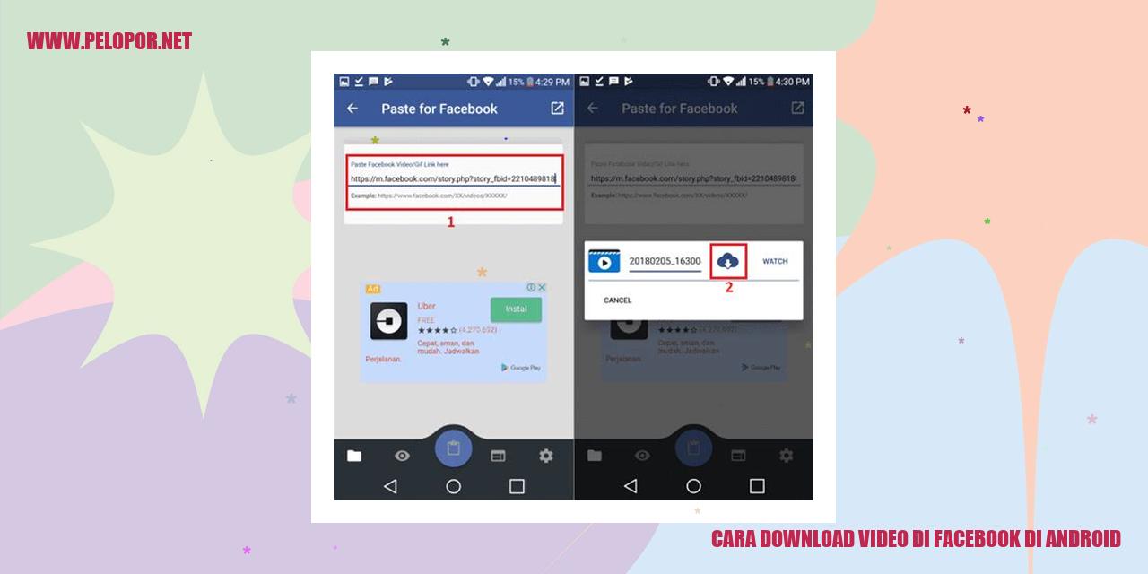 Cara Download Video di Facebook di Android: Panduan Lengkap