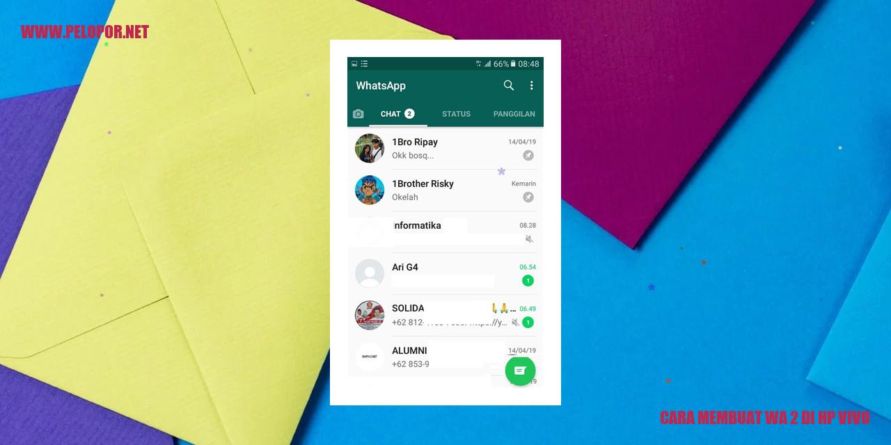 Cara Membuat WA 2 di HP Vivo – Solusi Menggunakan 2 Akun WhatsApp di Perangkat Vivo