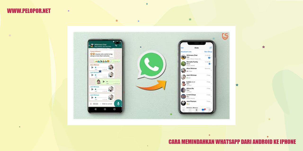 Cara Memindahkan WhatsApp dari Android ke iPhone
