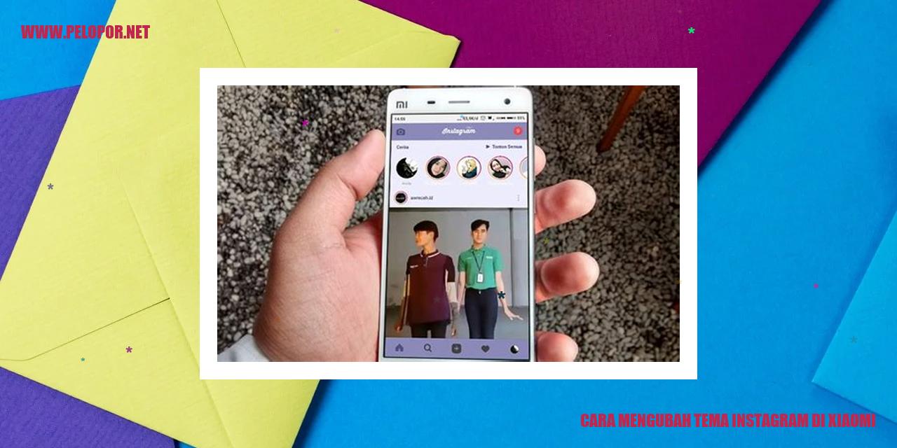 Cara Mengubah Tema Instagram di Xiaomi