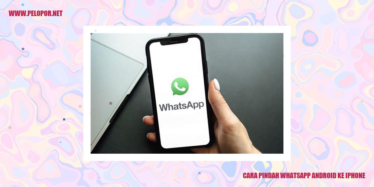 Cara Pindah WhatsApp Android ke iPhone: Panduan Lengkap