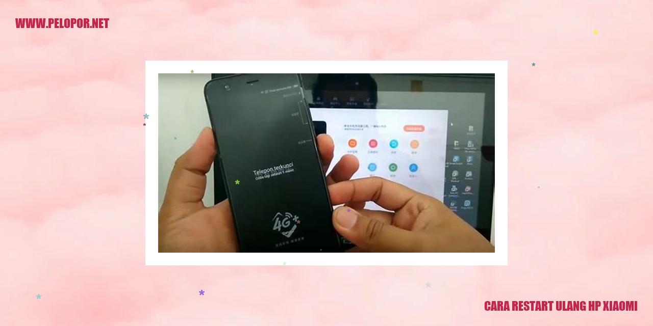 Cara Restart Ulang HP Xiaomi dengan Mudah