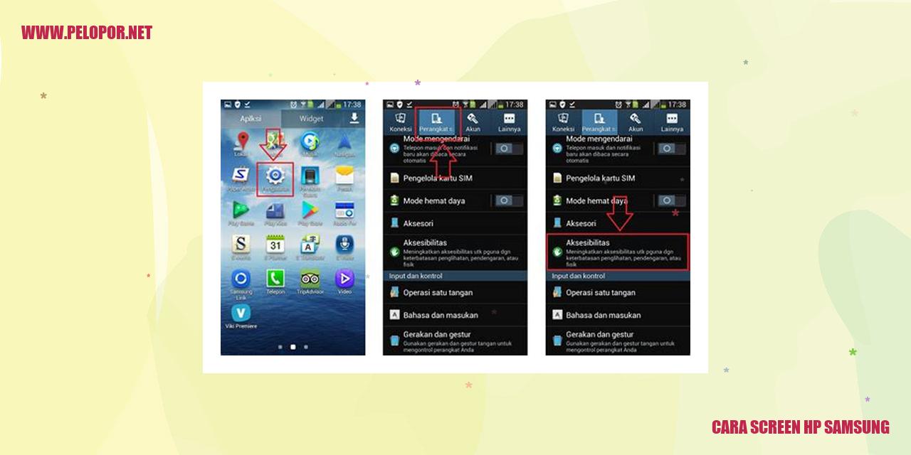 Cara Screen HP Samsung: Panduan Lengkap dan Praktis untuk Mengambil Screenshot